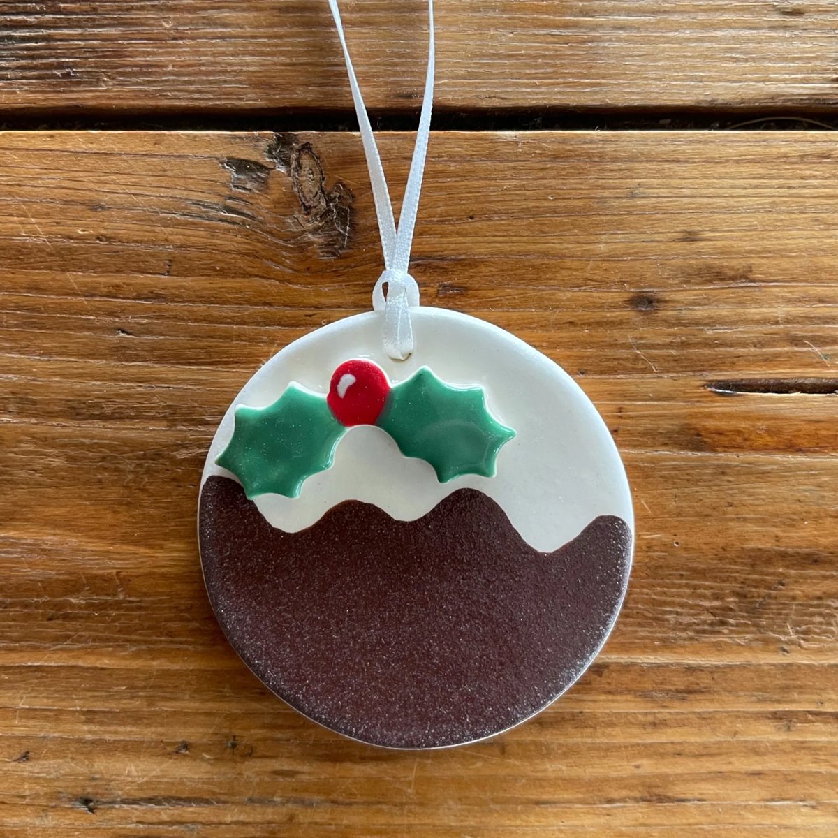 mondocherry - Paper Boat Press | christmas pudding ornament