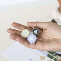 mondocherry - Petit Pinceau | Flowers | Paint by Number Kit - numbered pots