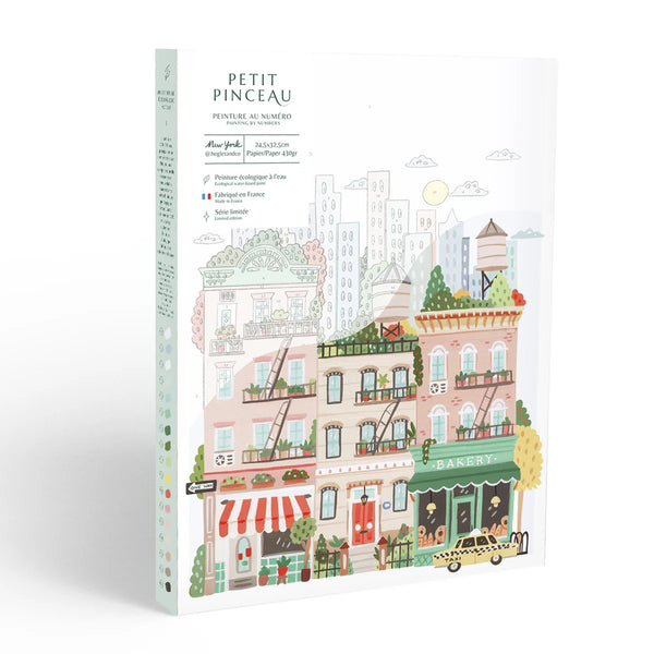 mondocherry - Petit Pinceau | New York | Paint by Number Kit