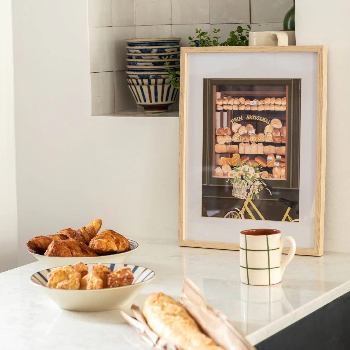 Petit Pinceau | Parisian Boulangeries | Paint by Number Kit - display