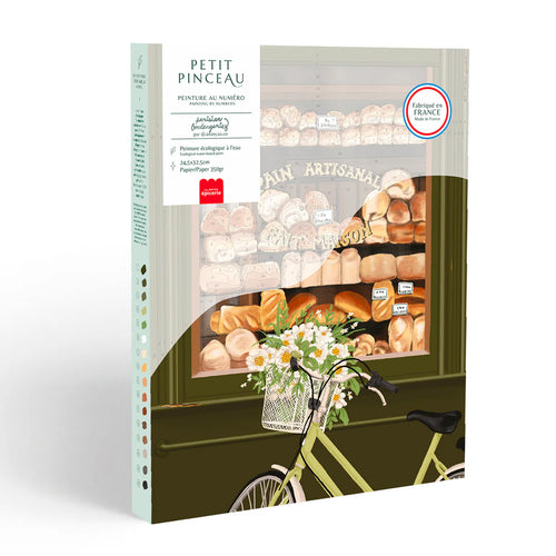 Petit Pinceau | Parisian Boulangeries | Paint by Number Kit
