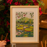 Petit Pinceau | Waterlilly Glasshouse | Paint by Number Kit - display