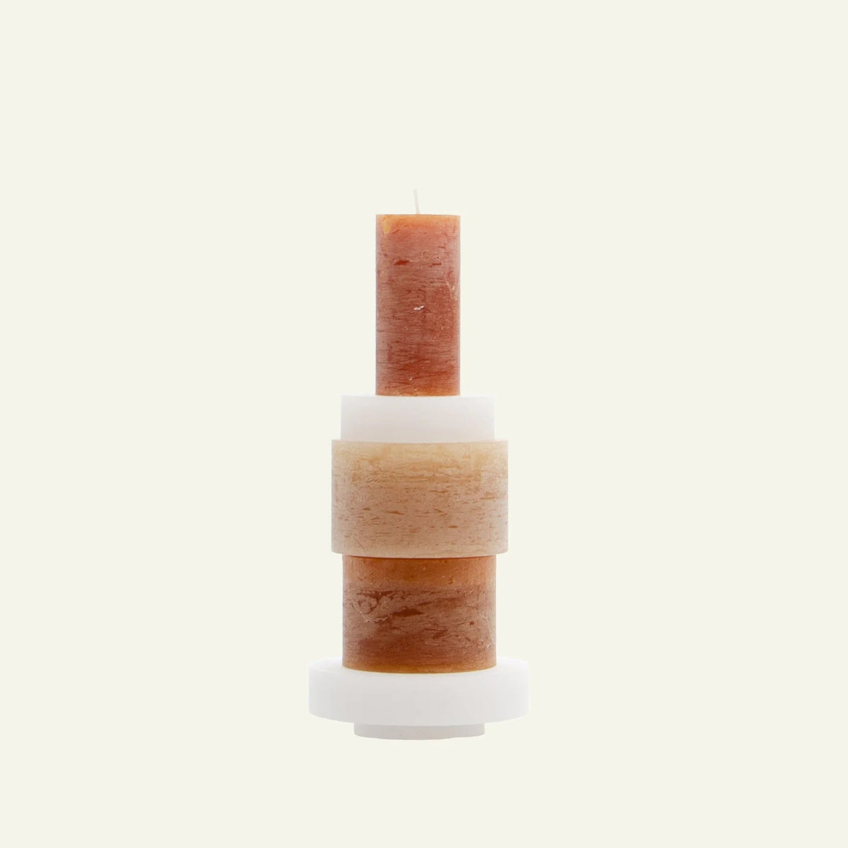 mondocherry Stan Editions | stackable candle | stack 03 | beige