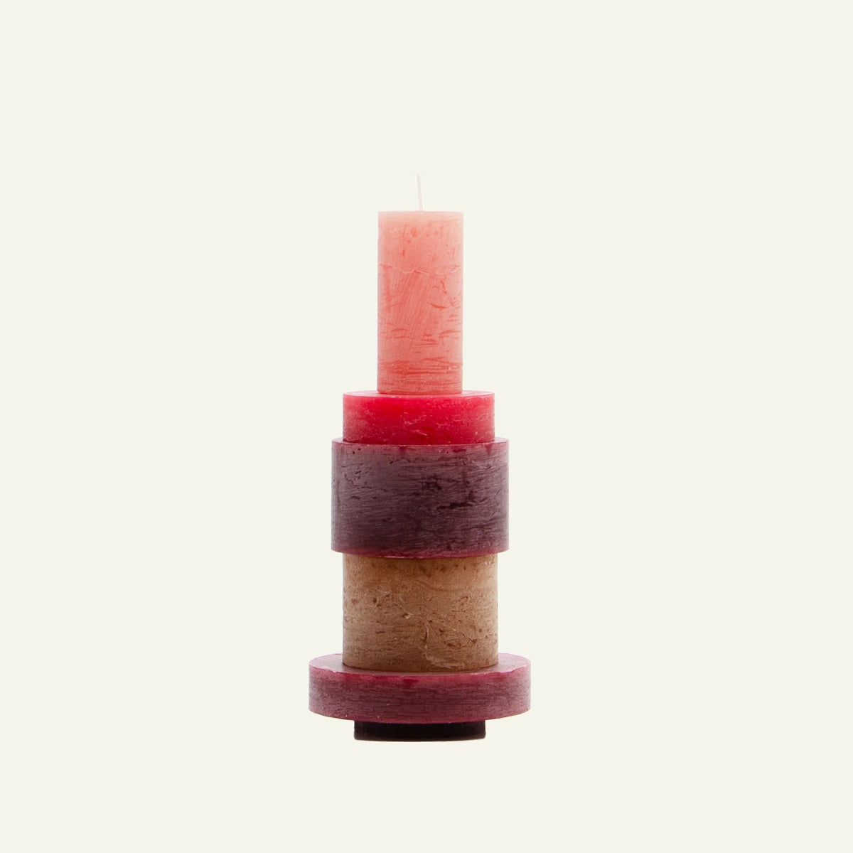 mondocherry Stan Editions | stackable candle | stack 03 | burgundy