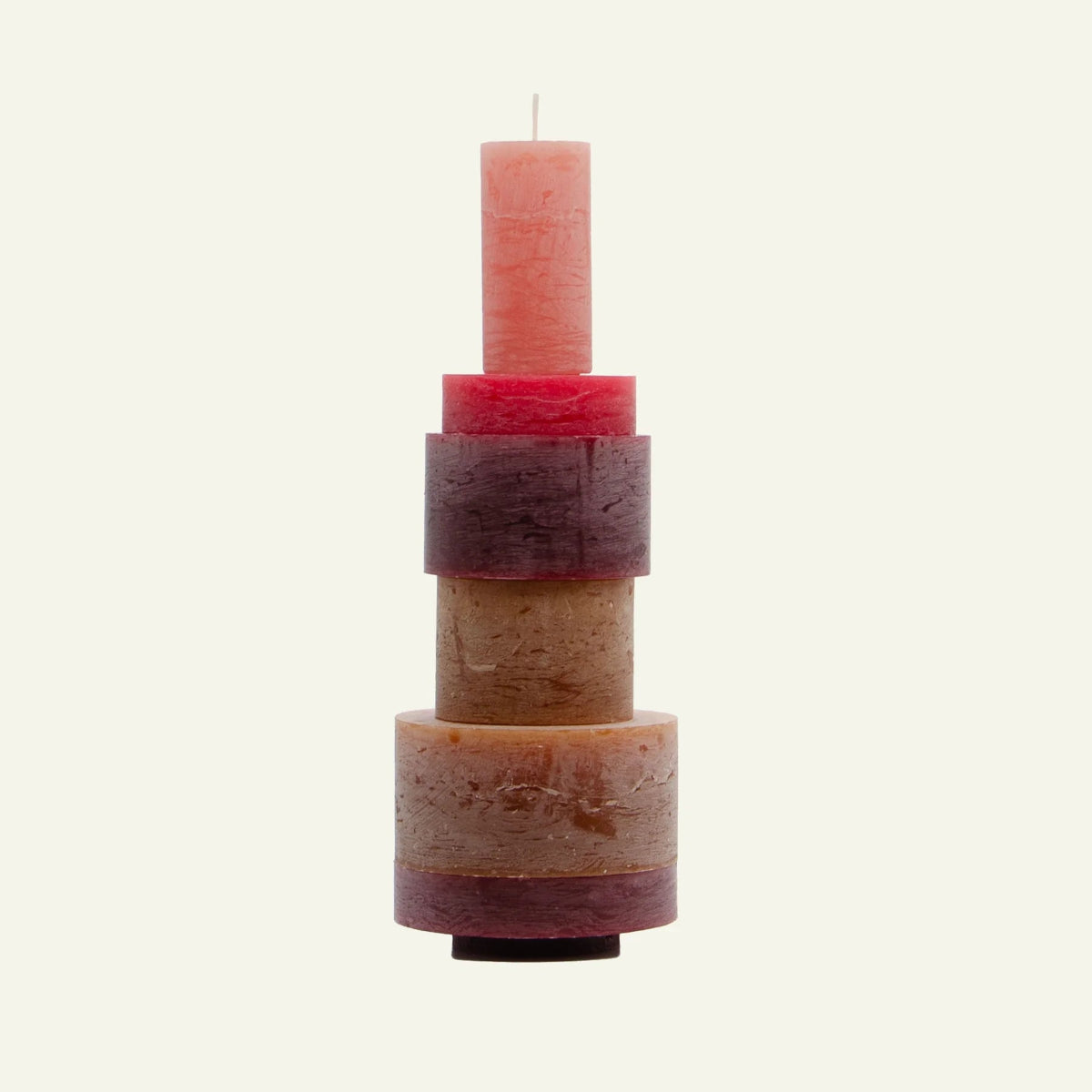 mondocherry Stan Editions | stackable candle | stack 06 | burgundy