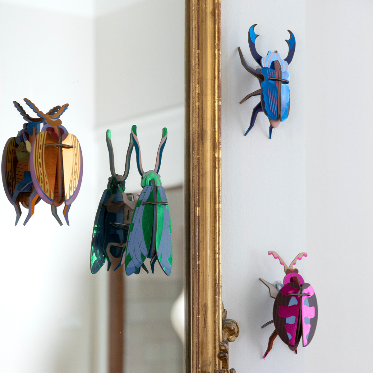 mondocherry - Studio Roof | jade grasshopper wall decor - mirror