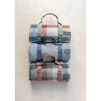 TBCo | recycled wool picnic blanket in bannockbane tartan - collection