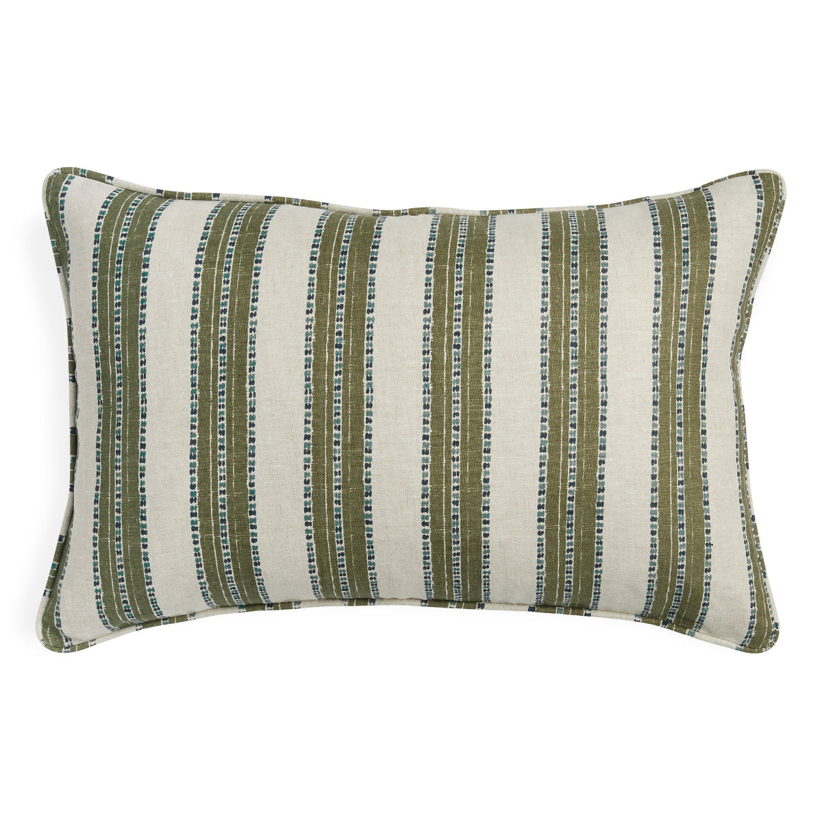 Walter G | kesula linen cushion | slate