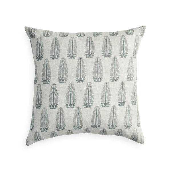 mondocherry - Walter G | akola linen cushion | celadon