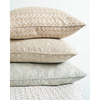 mondocherry - Walter G | anatolia linen cushion | celadon - stack