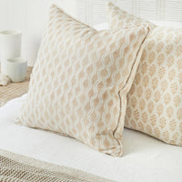 mondocherry - Walter G | aravelli linen cushion | shell - bed