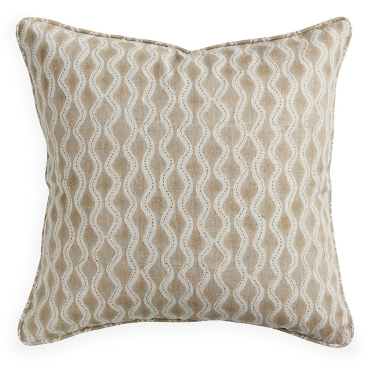 mondocherry - Walter G | aravelli linen cushion | shell
