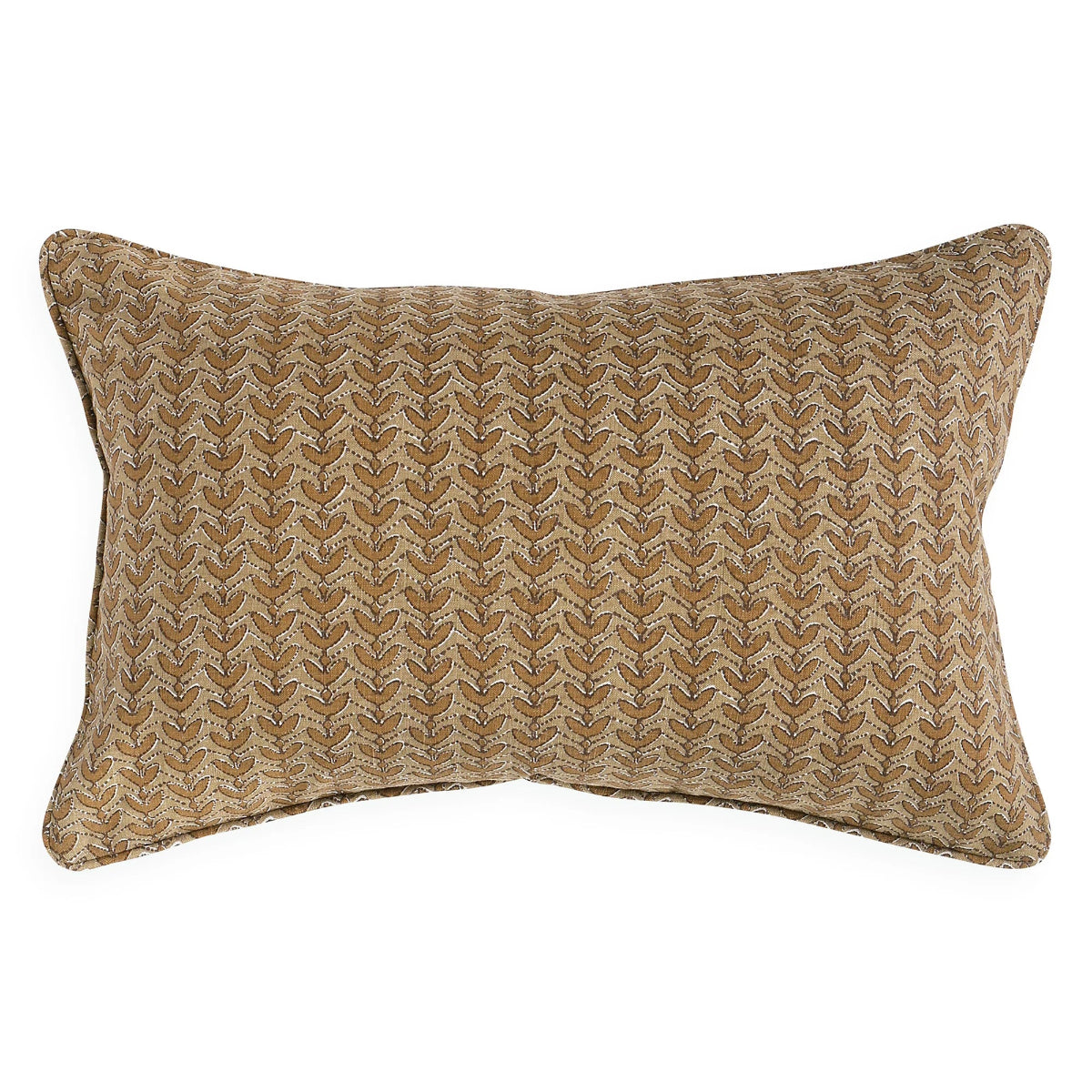mondocherry - Walter G | aswan linen cushion | toffee