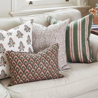mondocherry - Walter G | buzios linen cushion | rosewood