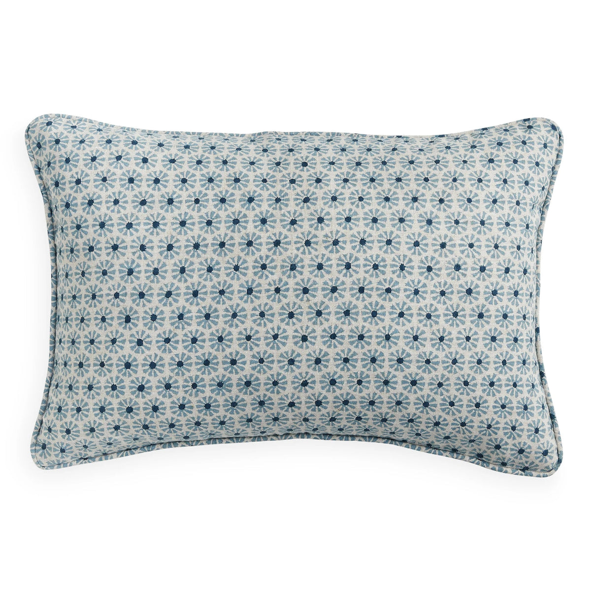 mondocherry - Walter G | etoile linen cushion | azure