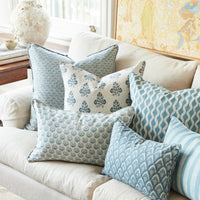 mondocherry - Walter G | haveli linen cushion | mineral - sofa