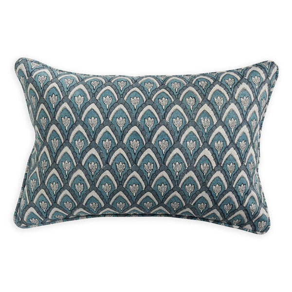 mondocherry - Walter G | haveli linen cushion | mineral