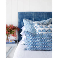 Walter G | hermosa linen cushion | riviera - mondocherry - bed