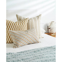mondocherry - Walter G | Lido Linen cushion - elm - bed