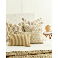 mondocherry - Walter G | nori linen cushion | elm - bed