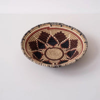 mondocherry - "Flower Burst" woven bowl - wall decor - side