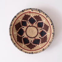 mondocherry - "Flower Burst" woven bowl - wall decor