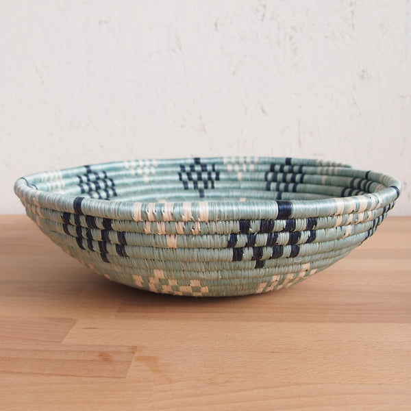 mondocherry - "kayumba" woven bowl | large - wall decor - side