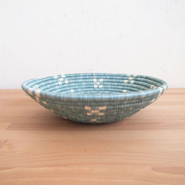 mondocherry - "Munini" African woven bowl | large - wall art - side