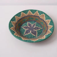 mondocherry - "Star Burst" woven bowl - wall decor - side