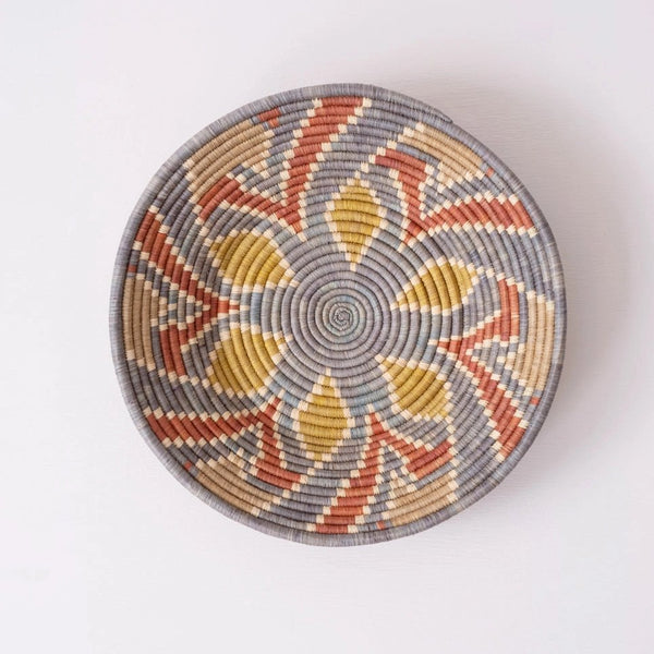 mondocherry - "Windmill" woven bowl - wall decor