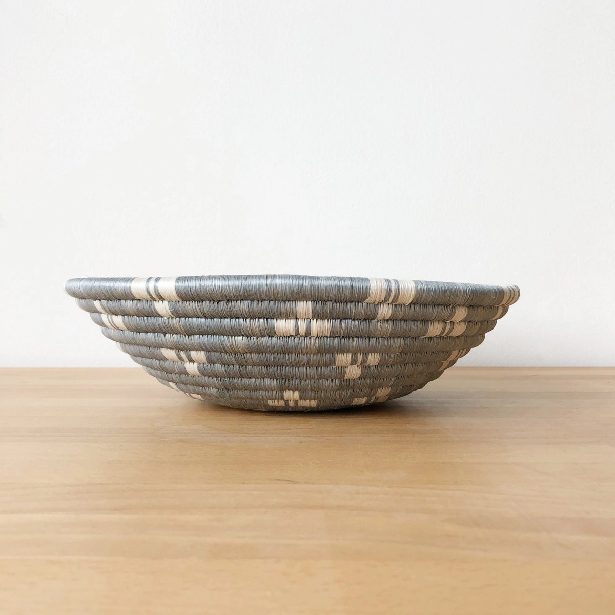 mondocherry - "Magoma" woven bowl | large - wall art - side