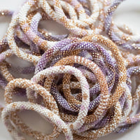mondocherry - aid through trade | roll on bracelet | provence - close