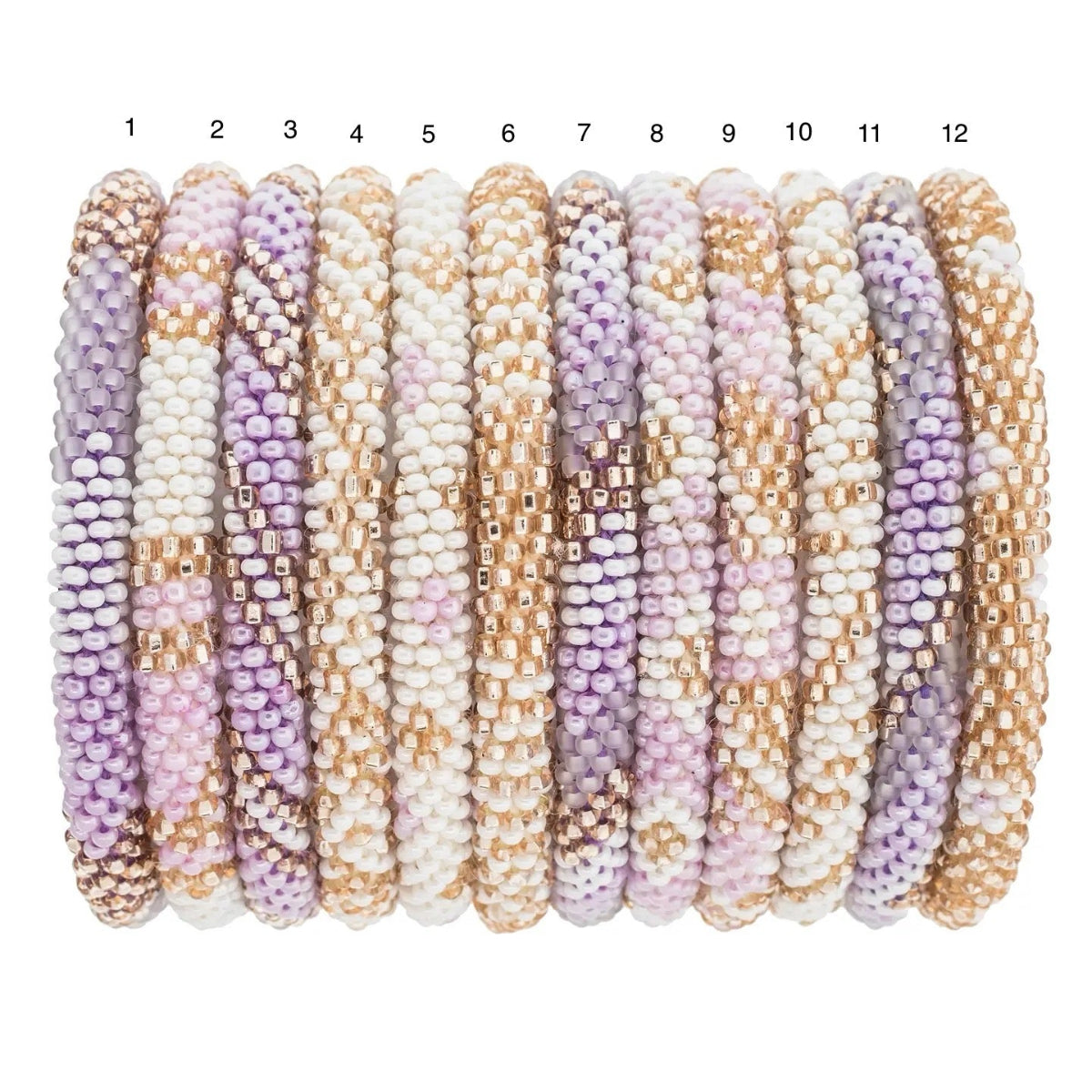 mondocherry - aid through trade | roll on bracelet | provence - numbered