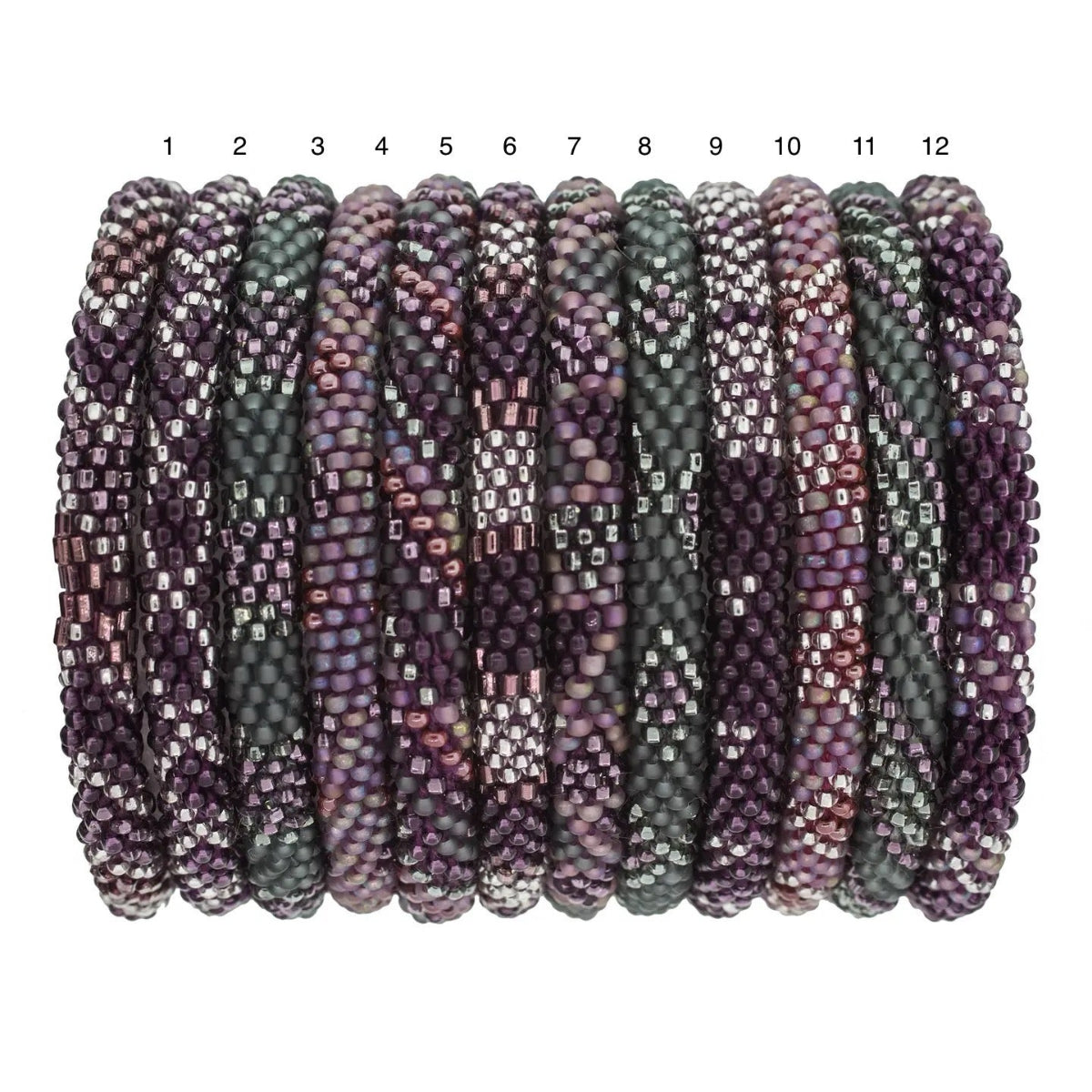 mondocherry - aid through trade | roll on bracelet | wildflower - numbered