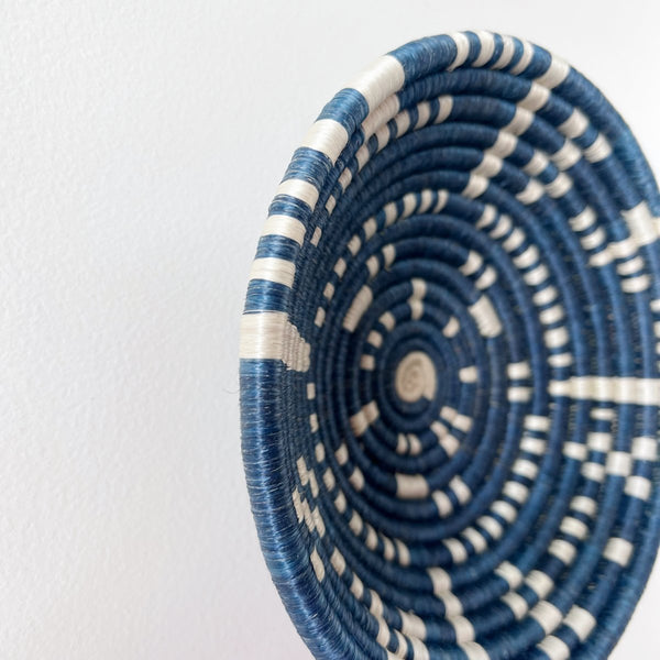 mondocherry - "Kigembe" African woven bowl | midsize - side