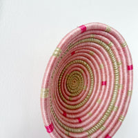 mondocherry - "Muyaga" African woven bowl | midsize - side