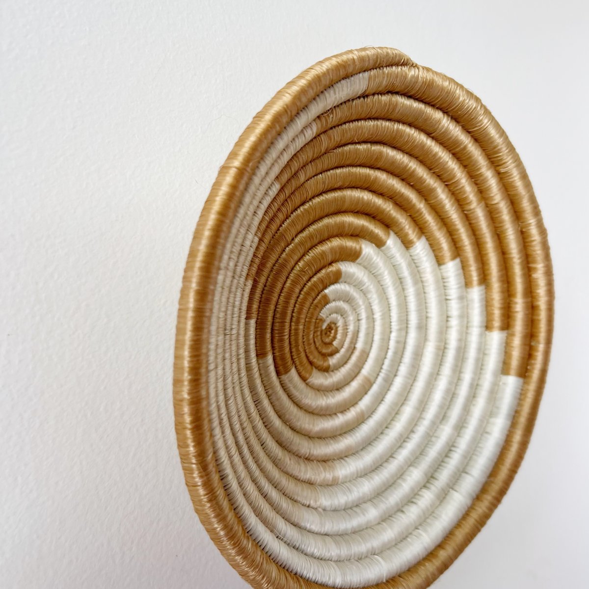 mondocherry - "Sokoke" African woven bowl | midsize - side