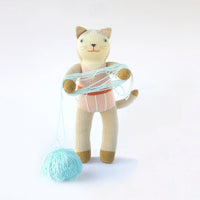 mondocherry - Blabla | "Collette the cat" kids cotton doll - play