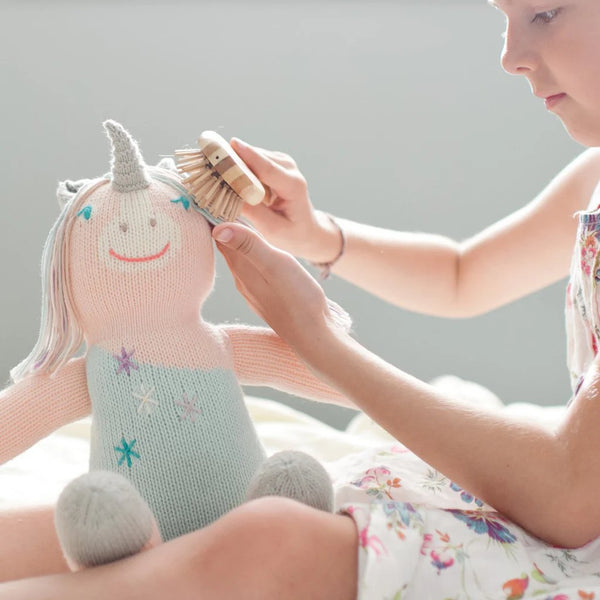 mondocherry - Blabla | "Confetti the unicorn" kids cotton doll - play