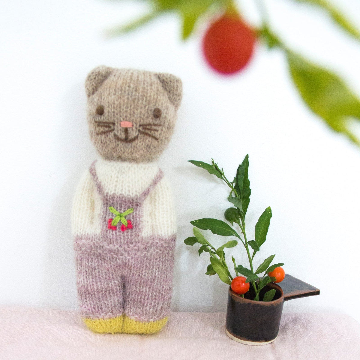 mondocherry - Blabla | Happy Go Lucky Cat Doll - plants