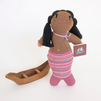 Blabla | "Rhapsody the Mermaid" kids cotton doll - mondocherry - boat