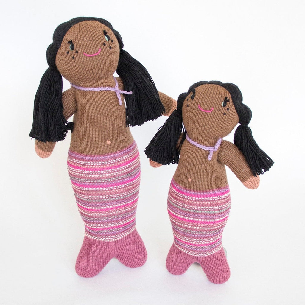 Blabla | "Rhapsody the Mermaid" kids cotton doll - mondocherry