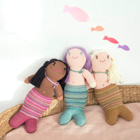 Blabla | "Serenade the Mermaid" kids cotton doll - mondocherry - friends