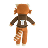 Blabla | "Toulouse the Red Panda" kids cotton doll - mondocherry - back