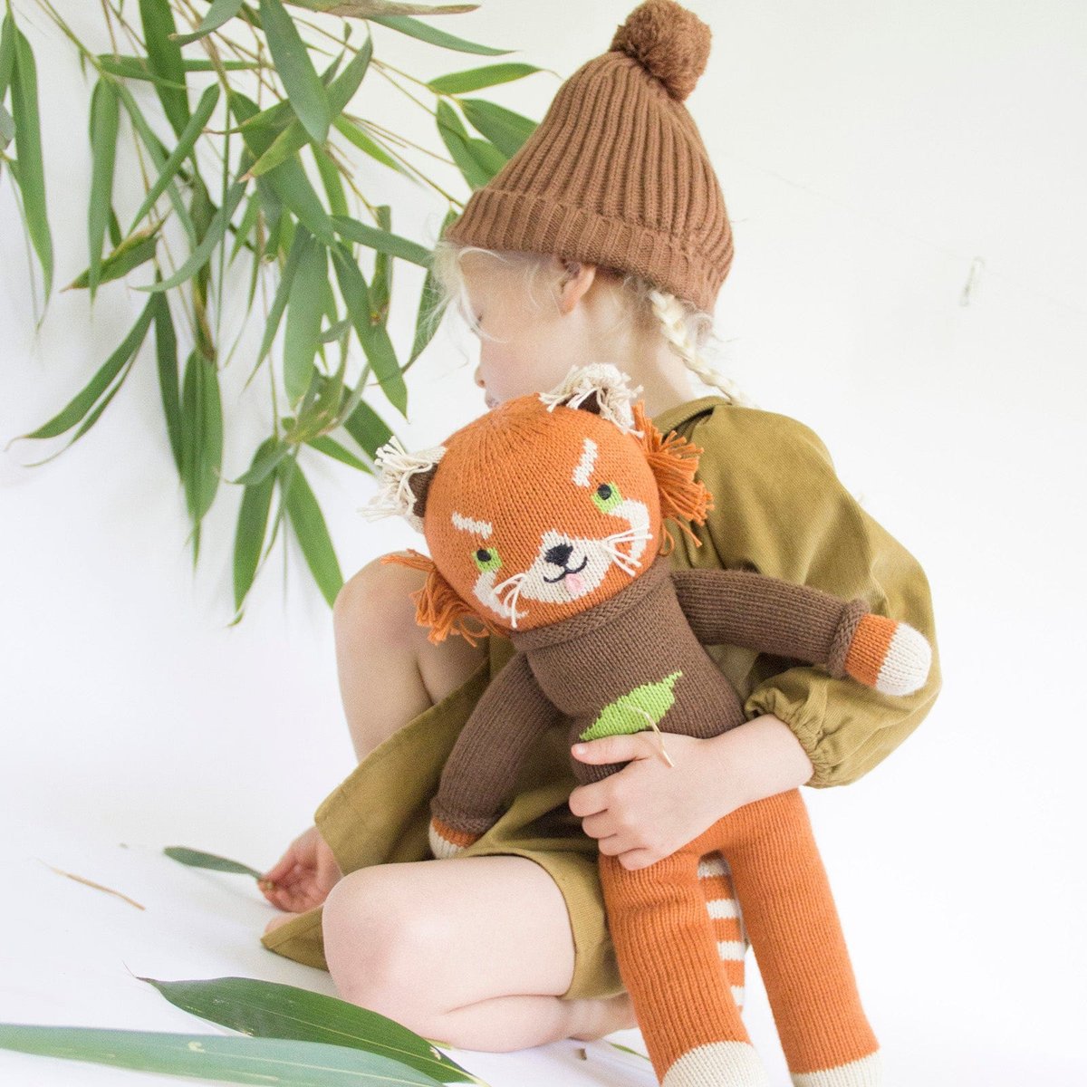 Blabla | "Toulouse the Red Panda" kids cotton doll - mondocherry - cuddle