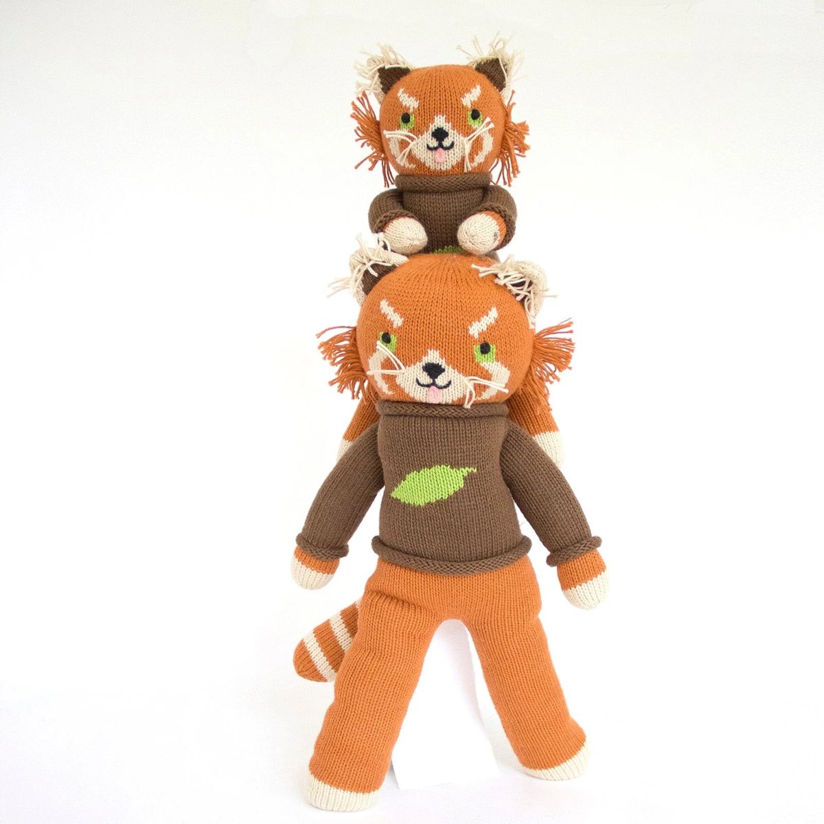 Blabla | "Toulouse the Red Panda" kids cotton doll - mondocherry - duo