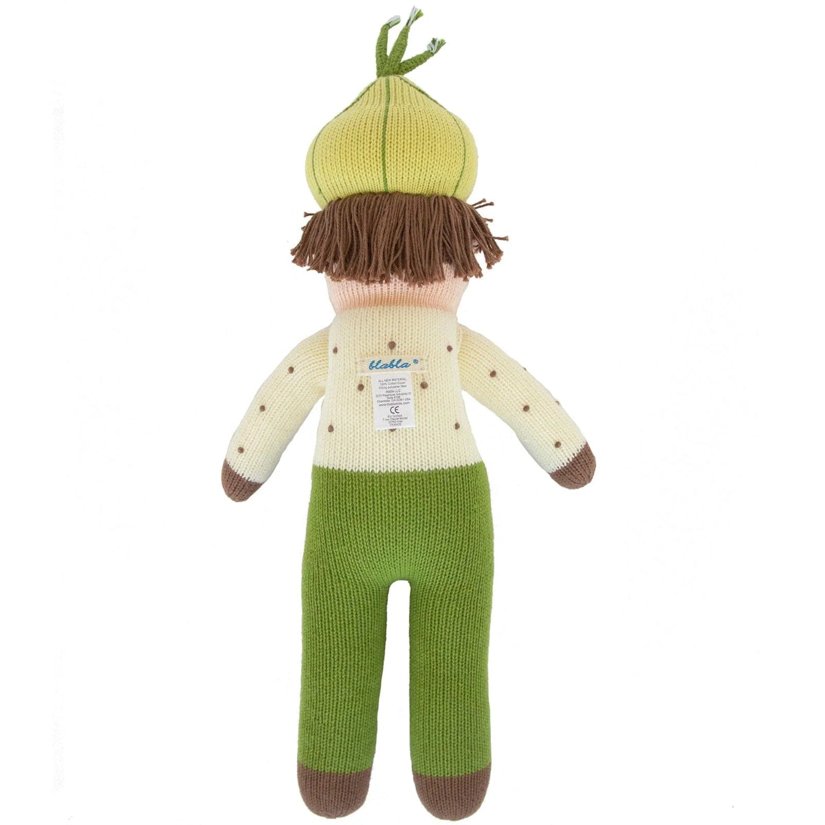 mondocherry - Blabla | "Walla Walla onion" kids cotton doll - back