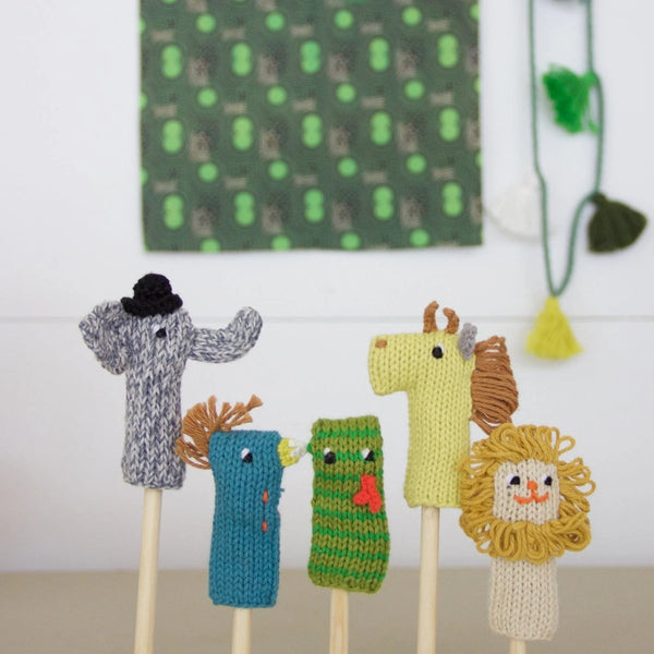 Blabla | finger puppets | jungle set - mondocherry - set