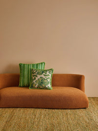 mondocherry - Bonnie and Neil | azalea linen cushion | sage - display