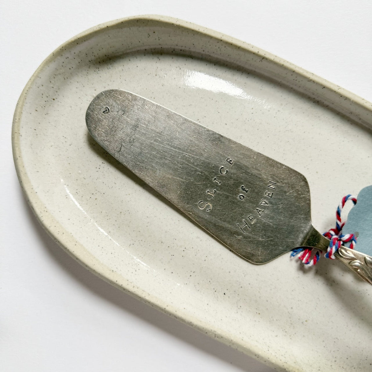 mondocherry - antique silverware cake server | "slice of heaven"
